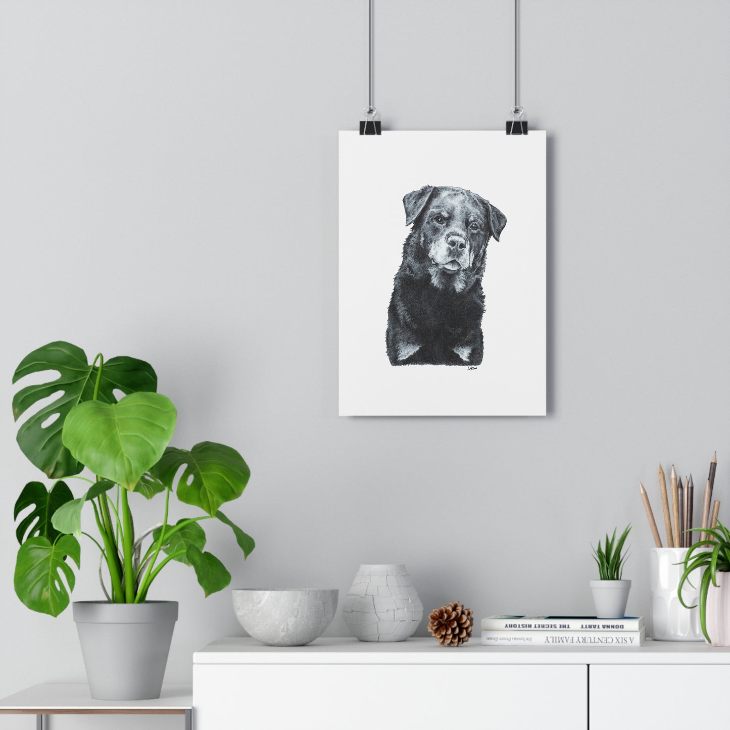 Heart Dog - Giclée Art Print