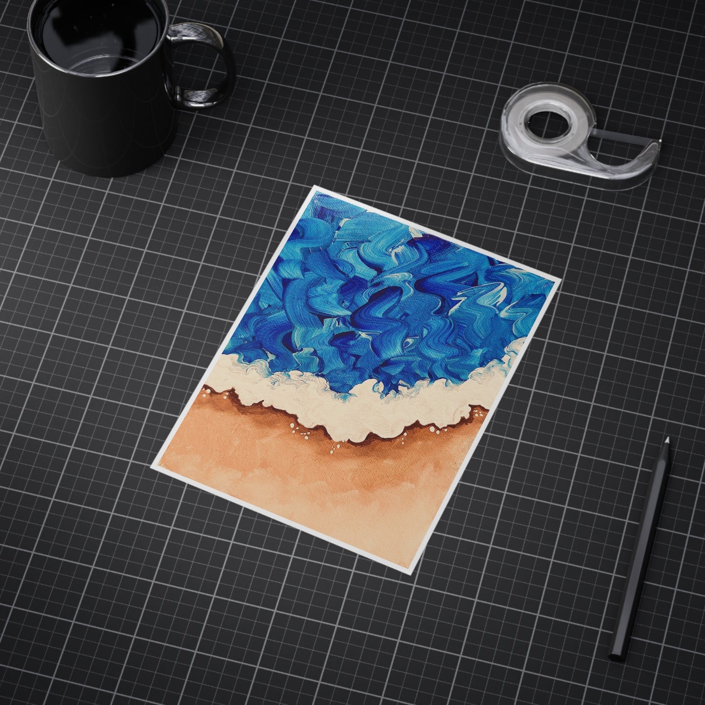 "Held By the Shore" - Giclée Art Print