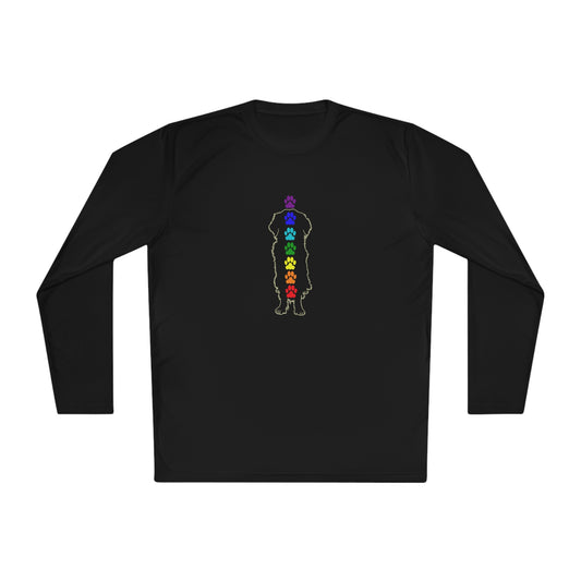 Chakra Golden Retriever Unisex Long Sleeve Tee
