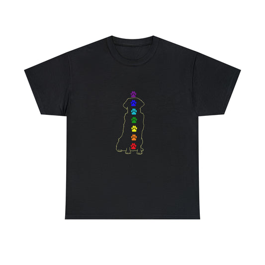Chakra Labrador Retriever Men's Cotton Tee