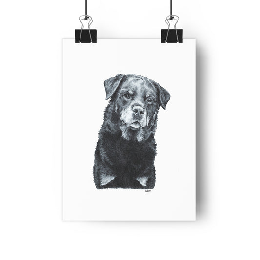 Heart Dog - Giclée Art Print